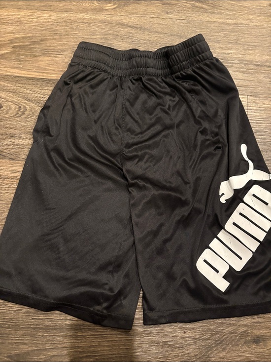 Puma Other - FREE in bundle boys 10/12 Puma Black basketball Shorts with White Puma Script